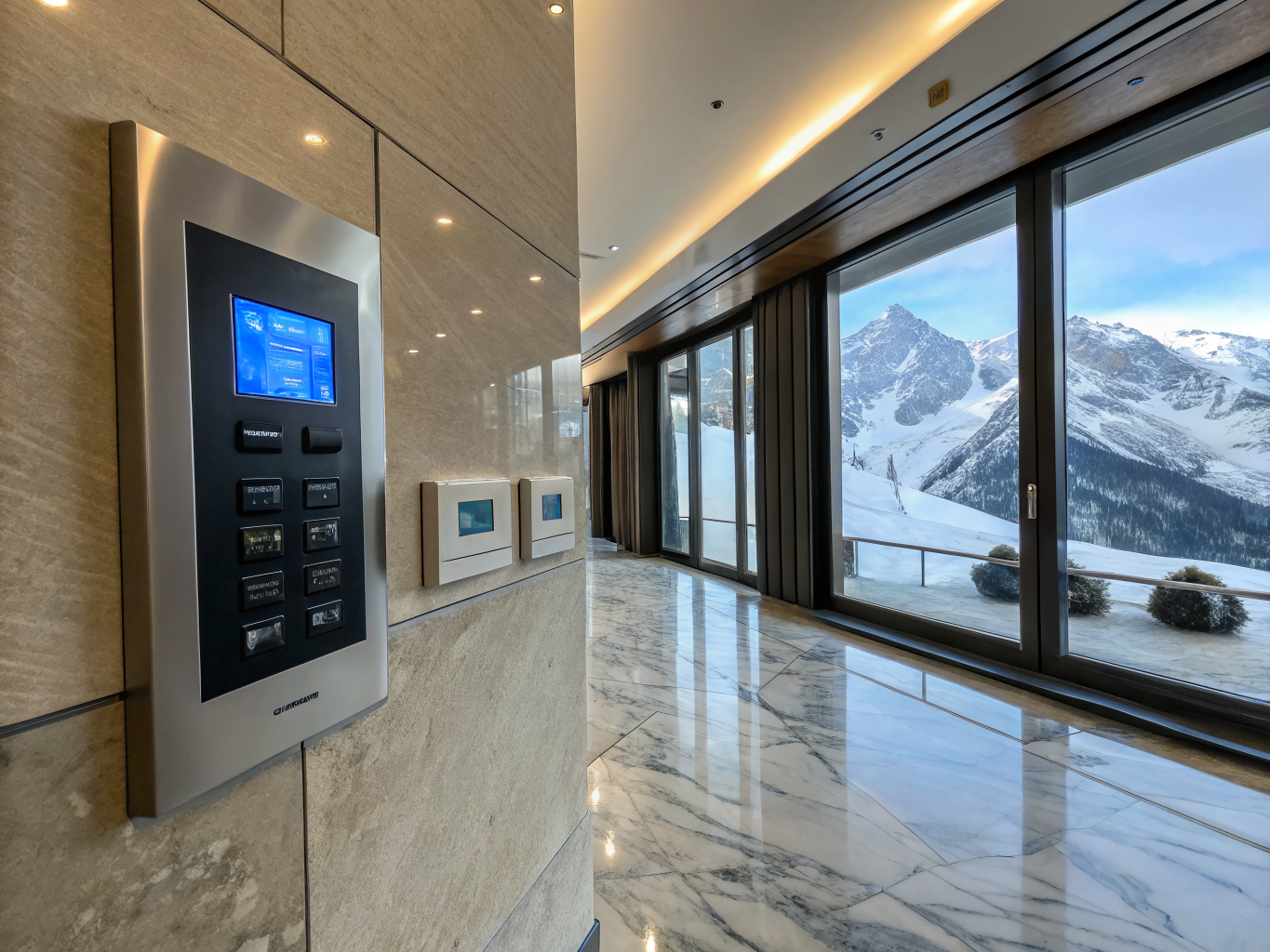 Sistema de climatización en hotel de lujo