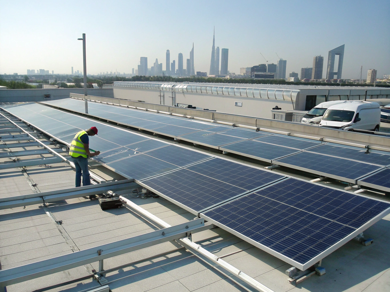 Instalación de paneles solares térmicos